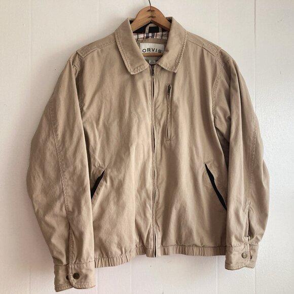 Vintage Orvis Utilty Jacket Flannel Lined Multi Pockets Mens Sz M - Picture 11 of 14